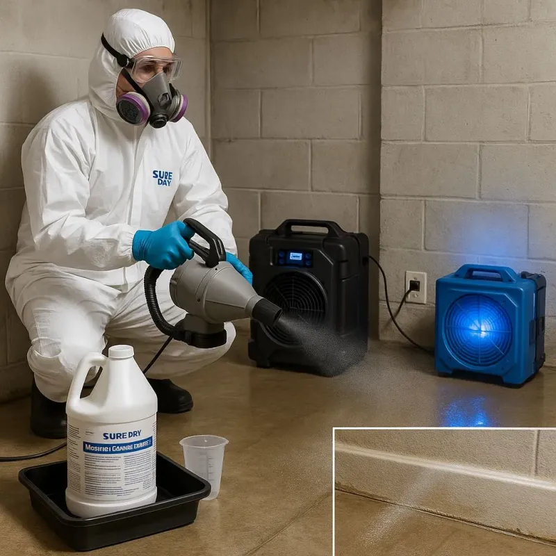 Sanitization and Odor Removal process in Denver, CO